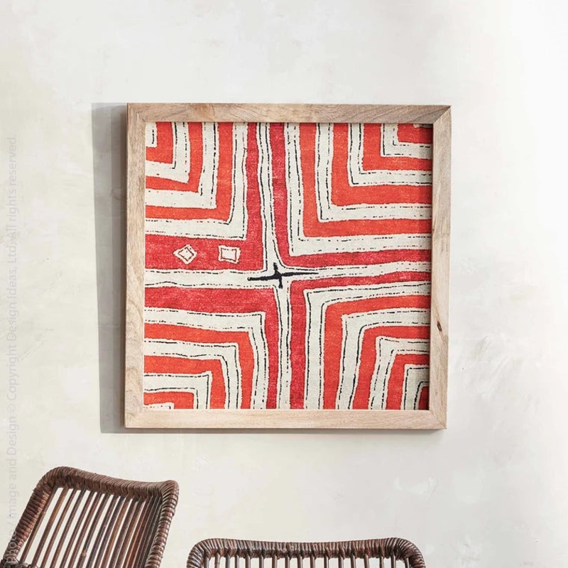 Caswell Wall Art-20 X 20 By Texture Designideas