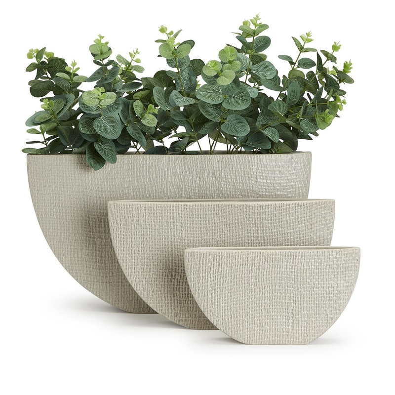 Ellipse Vase Set Of 3 By Tozai Home