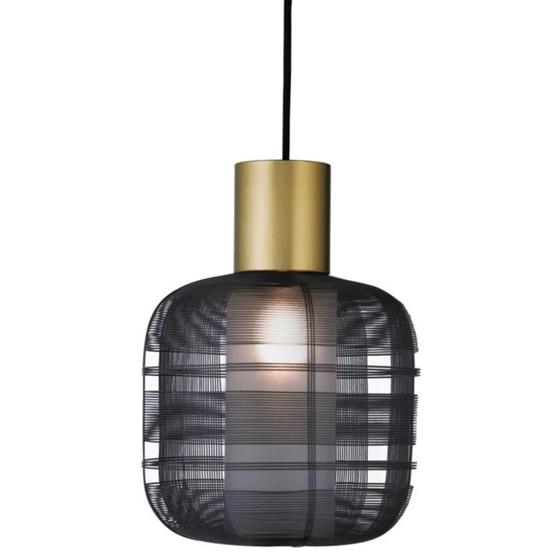Oggetti Stout Pendant Lamp Dark Gray/Gold