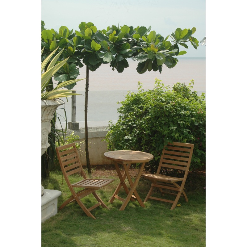 Bahama Andrew 3-Pieces Bistro Set By Anderson Teak