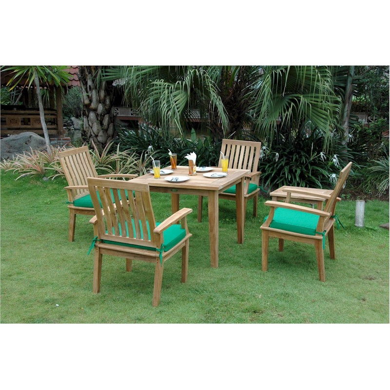 Bahama Brianna 5-Pieces Dining Set By Anderson Teak