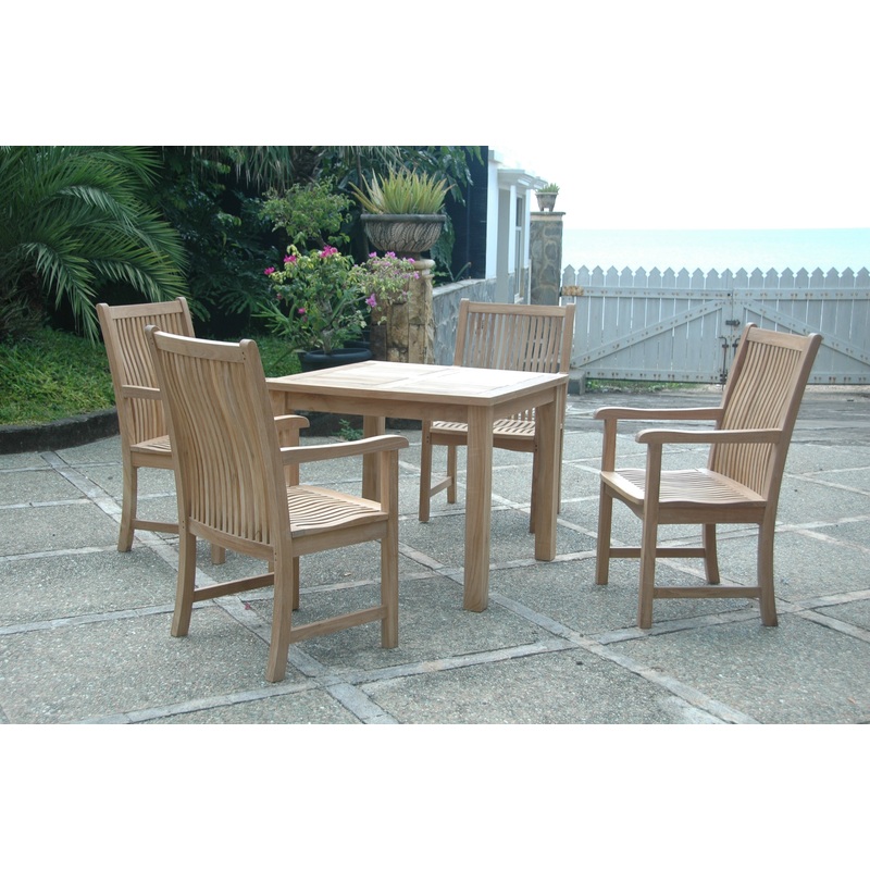 Bahama Chicago 5-Pieces Bistro Set By Anderson Teak