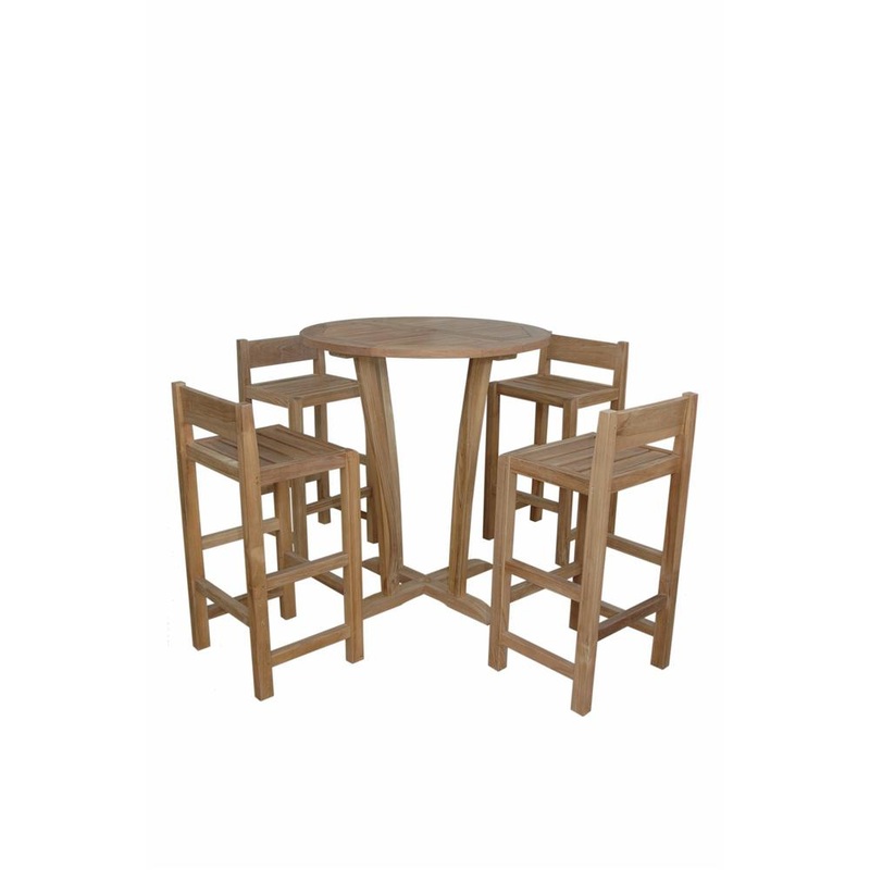 Bahama Chicago 7-Pieces Dining Set A By Anderson Teak