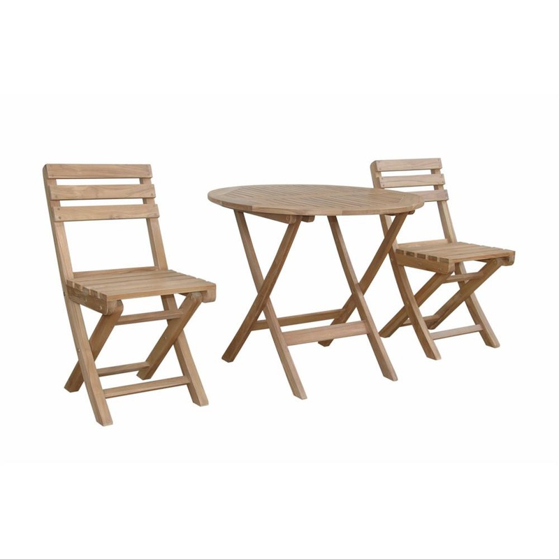 Chester Alabama 3-Pieces Bistro Set By Anderson Teak