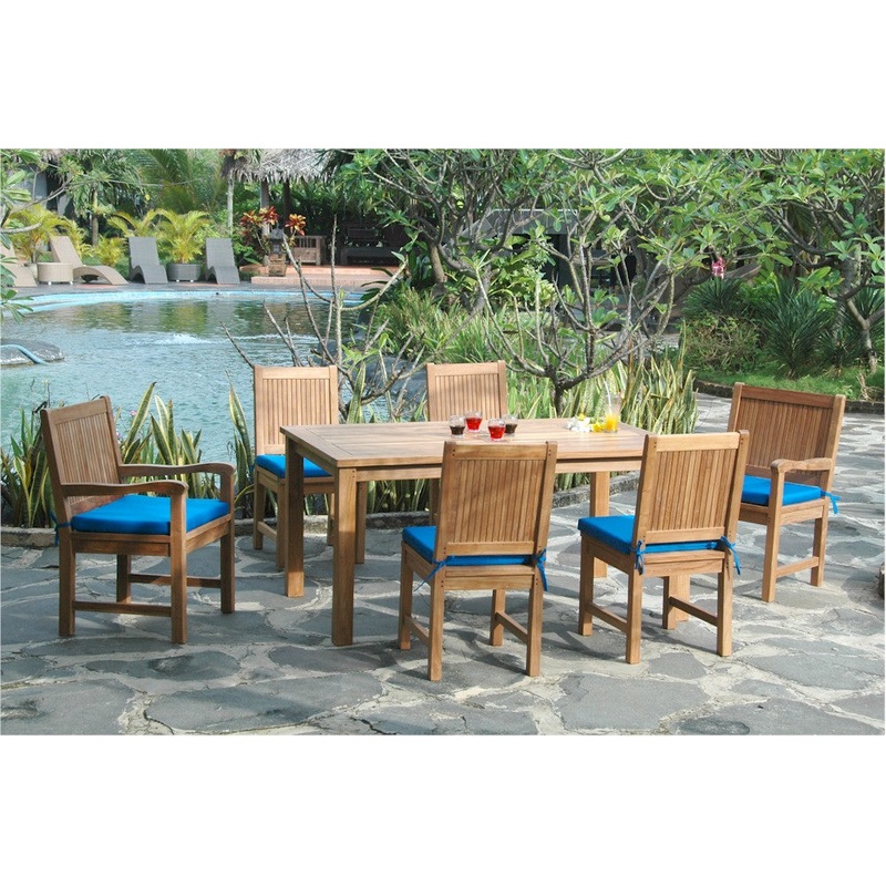 Montage Chester 7-Pieces Dining Set By Anderson Teak