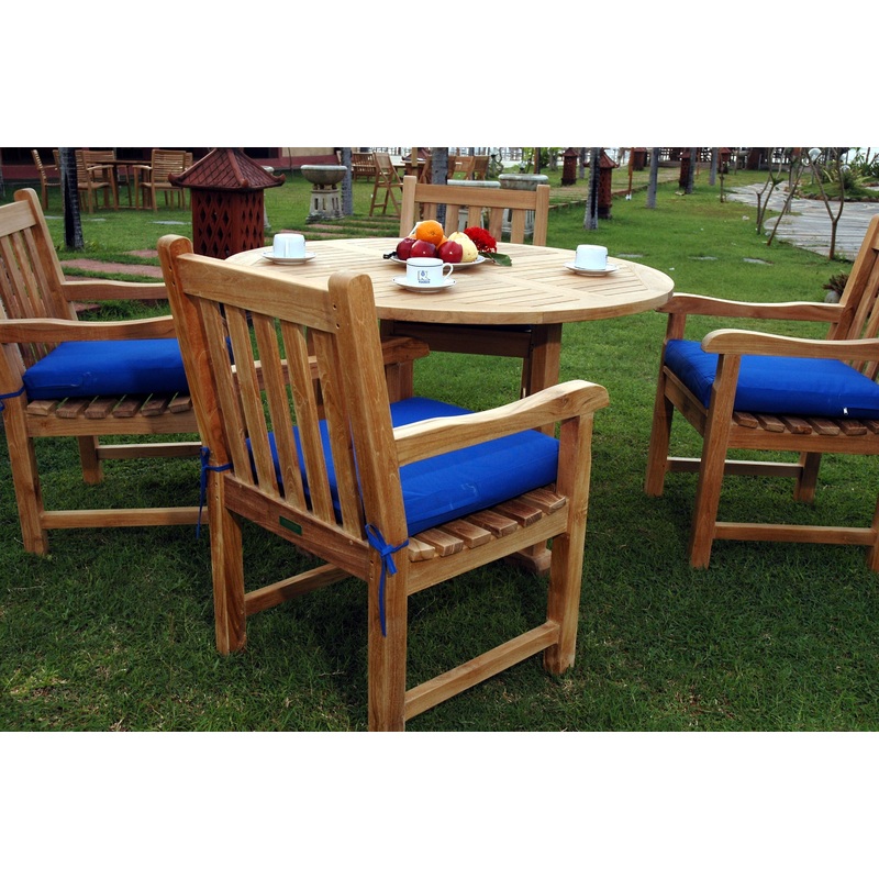 Tosca Classic Armchair 5-Pieces Dining Set By Anderson Teak