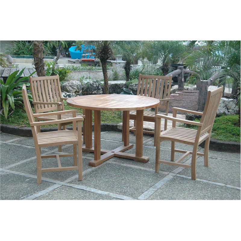 Tosca Wilshere 5-Pieces Dining Set By Anderson Teak