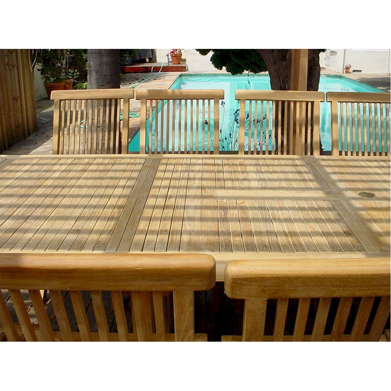 Valencia Classic 11-Pieces Dining Set By Anderson Teak