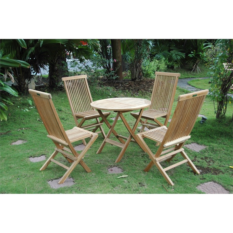 Windsor Classic 5-Pieces Bistro Set By Anderson Teak