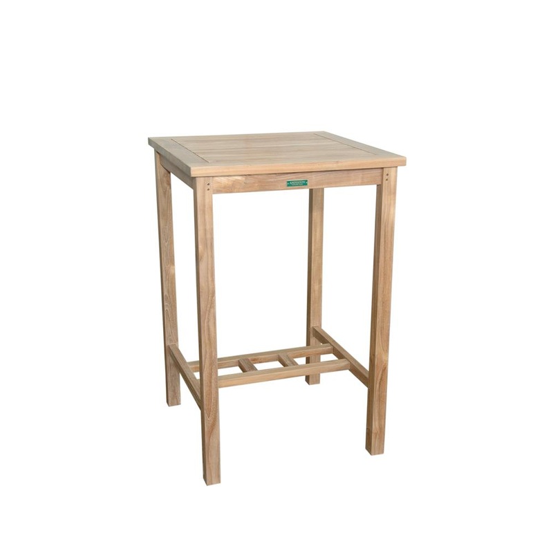 Avalon 27" Square Bar Table By Anderson Teak
