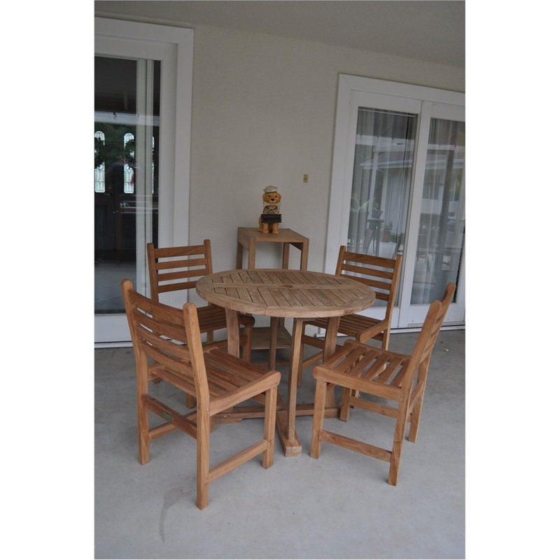 Descanso Windham 5-Pieces Dining Set By Anderson Teak
