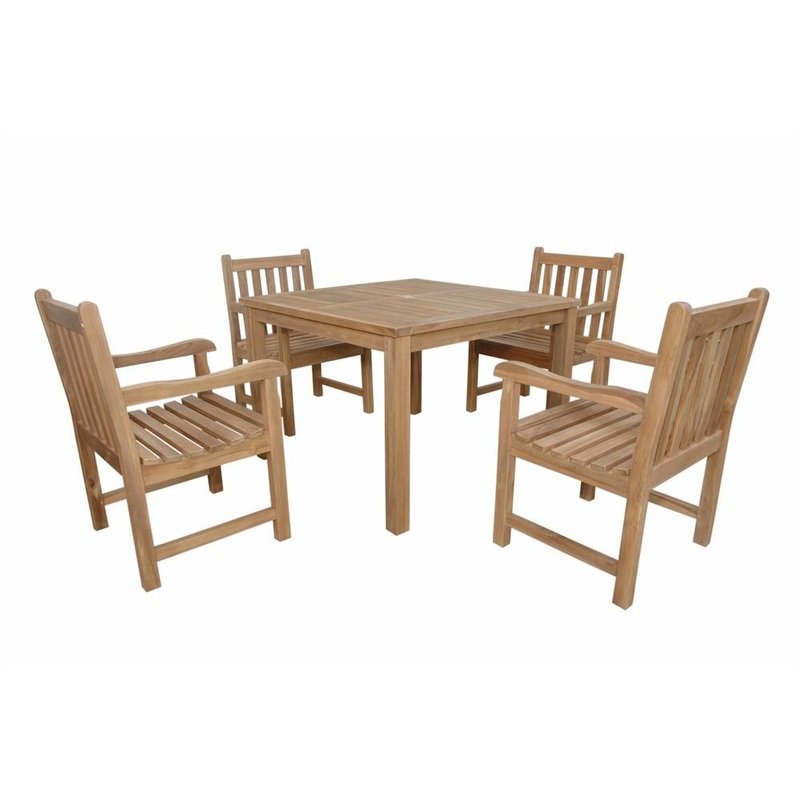 Montage Braxton  5- Pices Dining Set B By Anderson Teak