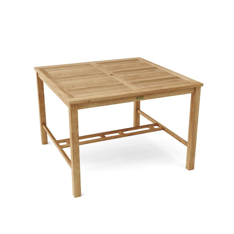 Windsor 59" Square Bar Table By Anderson Teak