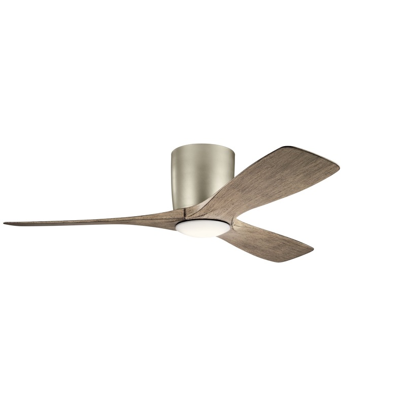 Volos 48"Ceiling Fan in Brushed Nickel