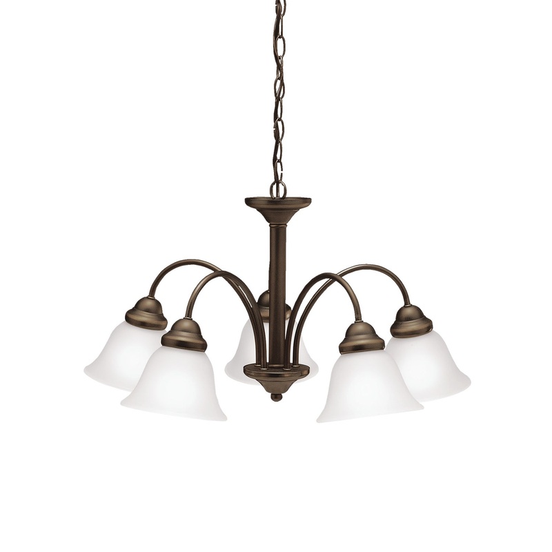 Wynberg Five Light Chandelier in Olde Bronze