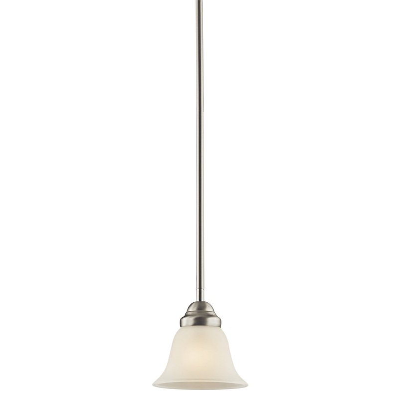 Wynberg One Light Mini Pendant in Brushed Nickel