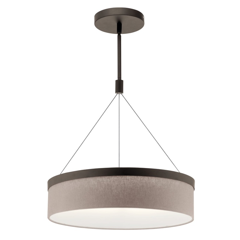 Mercel LED Pendant in Olde Bronze