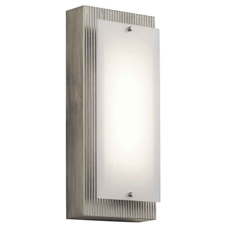 Vego LED Wall Sconce in Brushed Nickel