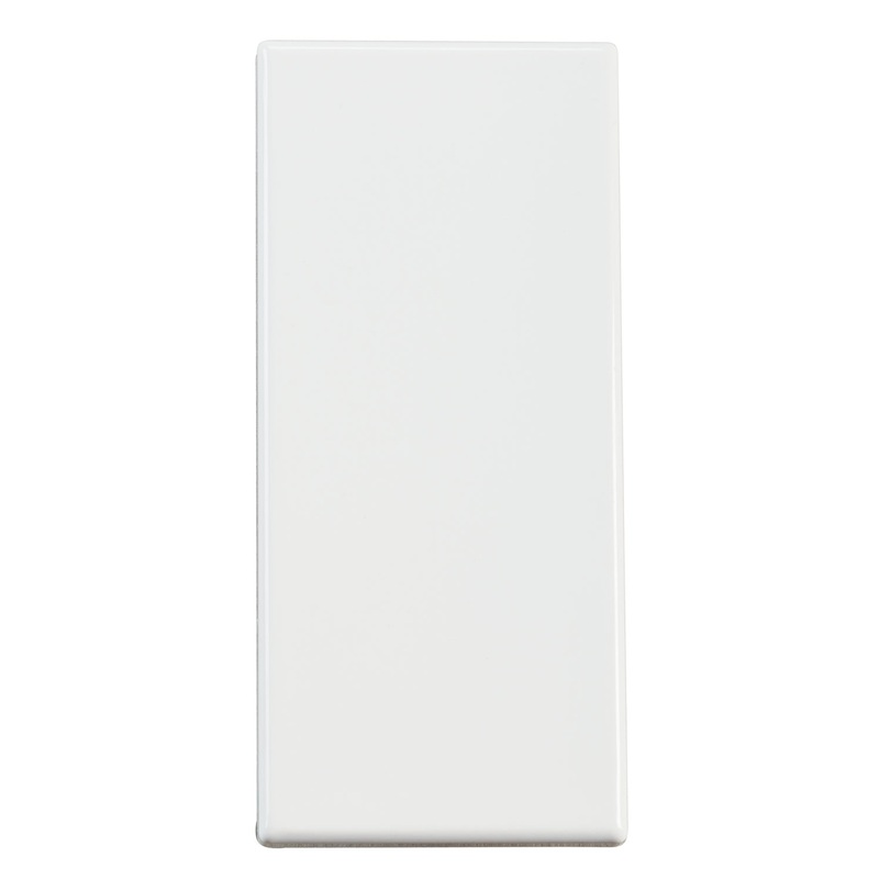 Accessory Full Size Blank Panel in White Material