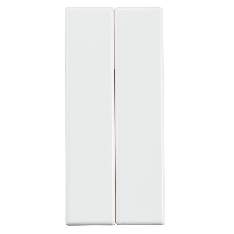 Accessory Set of 2 Half Size Blank Panel in White Material