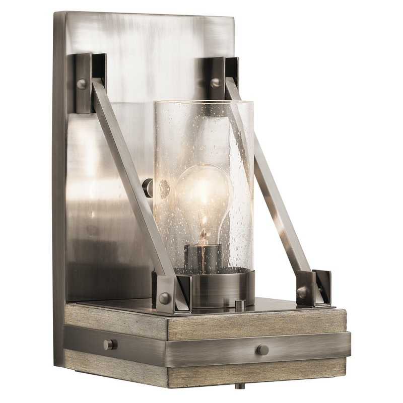 Colerne One Light Wall Sconce in Classic Pewter