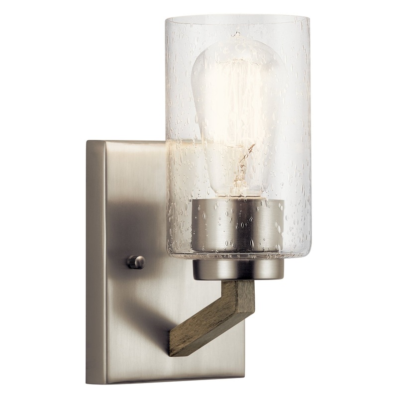 Deryn One Light Wall Sconce in Distressed Antique Gray