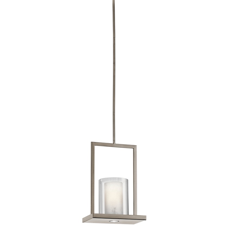 Triad One Light Pendant in Classic Pewter