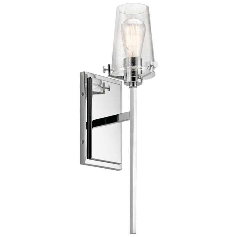 Alton One Light Wall Sconce in Chrome