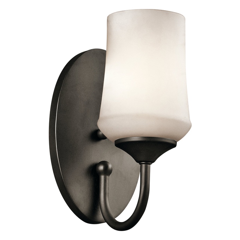 Aubrey One Light Wall Sconce in Olde Bronze