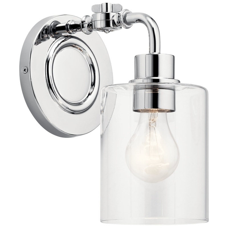 Gunnison One Light Wall Sconce in Chrome