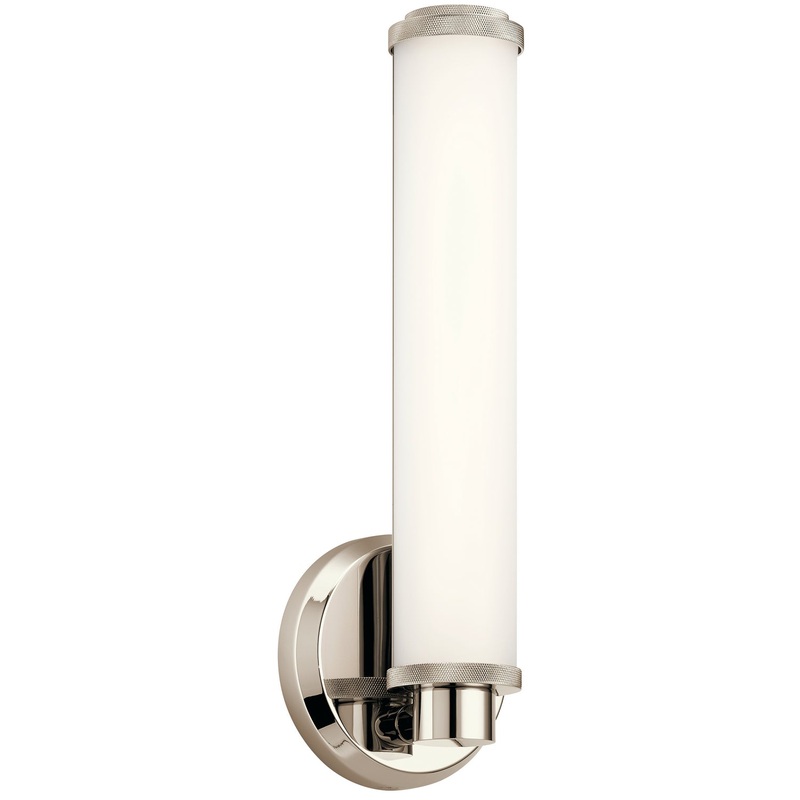 Indeco LED Wall Sconce in Polished Nickel