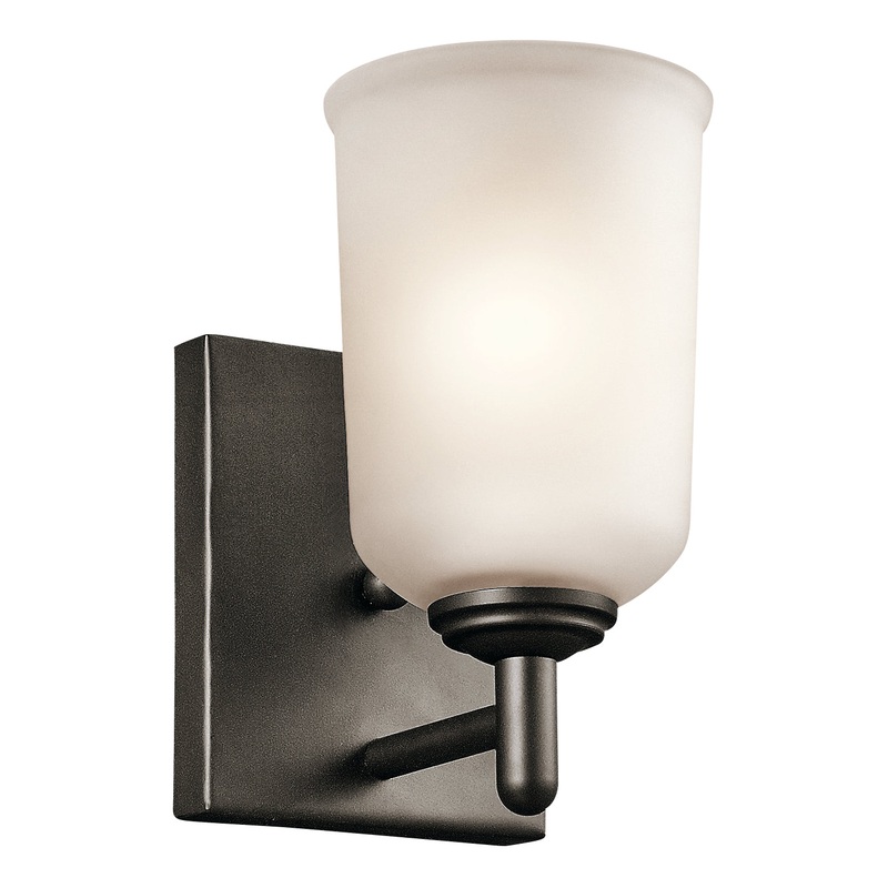 Shailene One Light Wall Sconce in Olde Bronze