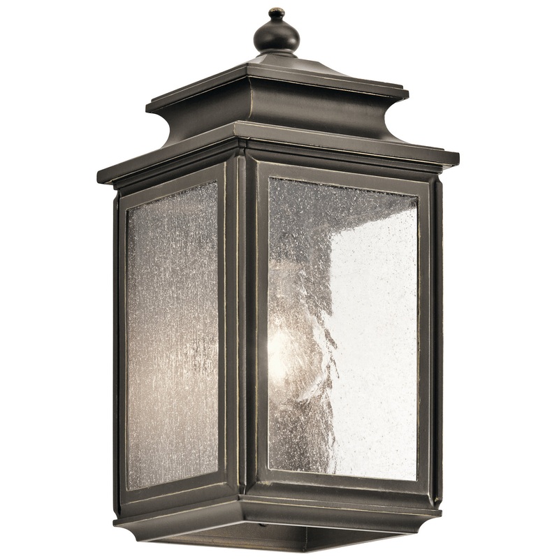 Wiscombe Park One Light Outdoor Wall Mount in Olde Bronze