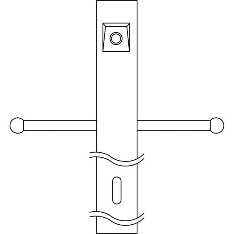 Accessory Post w/Ext Photocell & Ladder in Architectural Bronze