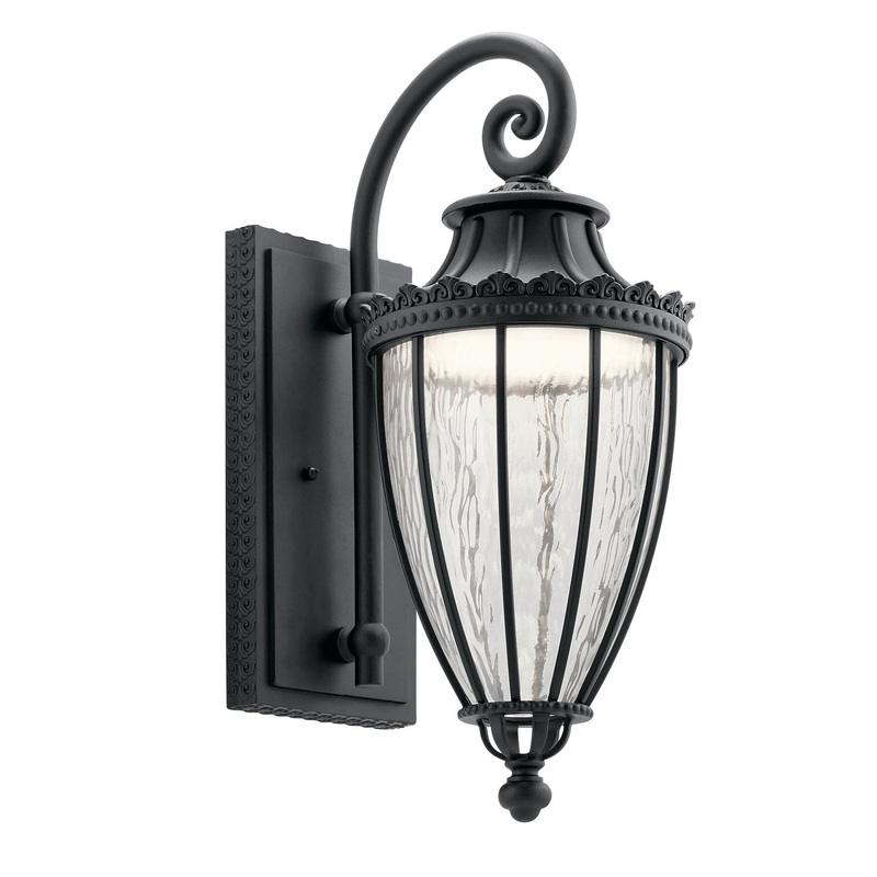 Wakefield LED Outdoor Wall Mount in Textured Black