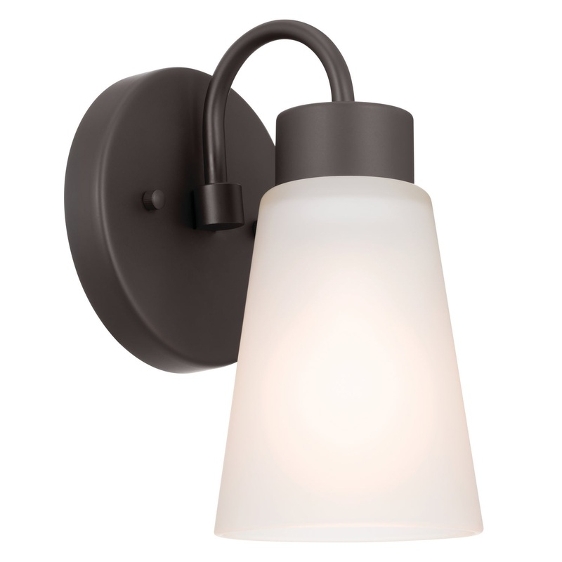 Erma One Light Wall Sconce in Olde Bronze