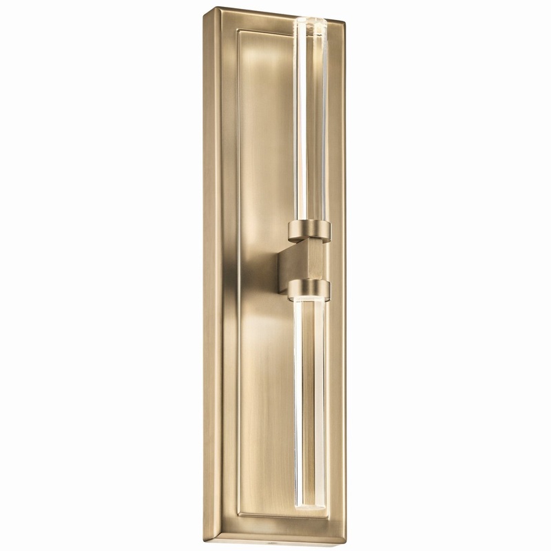 Sycara LED Wall Sconce in Champagne Bronze