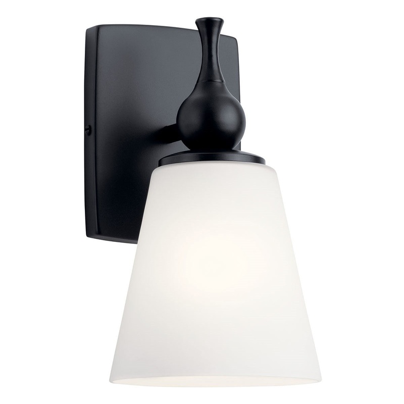 Cosabella One Light Wall Sconce in Polished Nickel