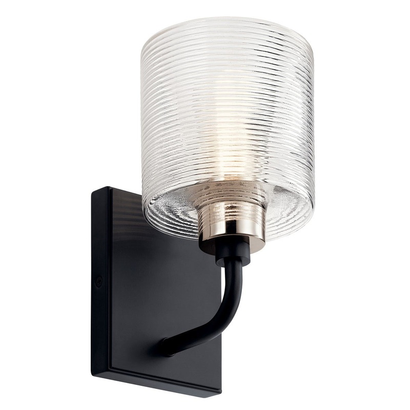 Harvan One Light Wall Sconce in Black