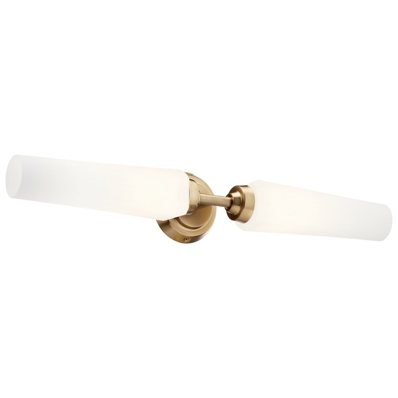 Truby Two Light Bath in Champagne Bronze