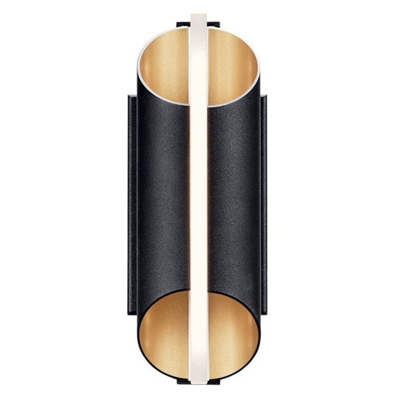 Astalis LED Outdoor Wall Mount in Textured Black