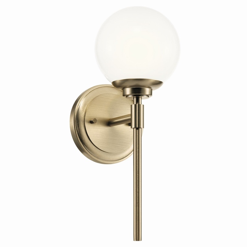 Benno One Light Wall Sconce in Champagne Bronze
