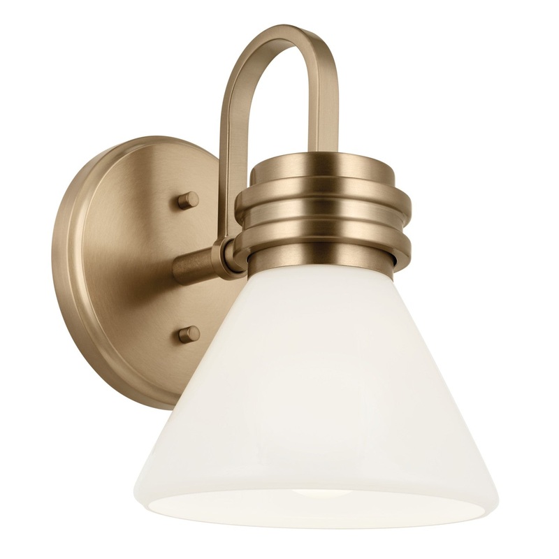 Farum One Light Wall Sconce in Champagne Bronze