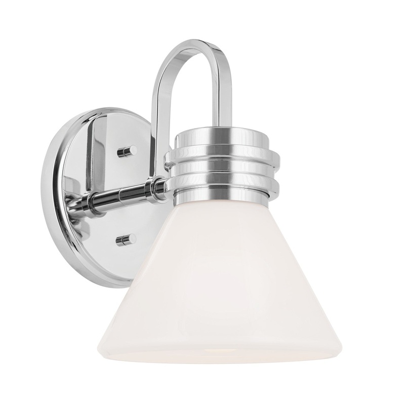 Farum One Light Wall Sconce in Chrome