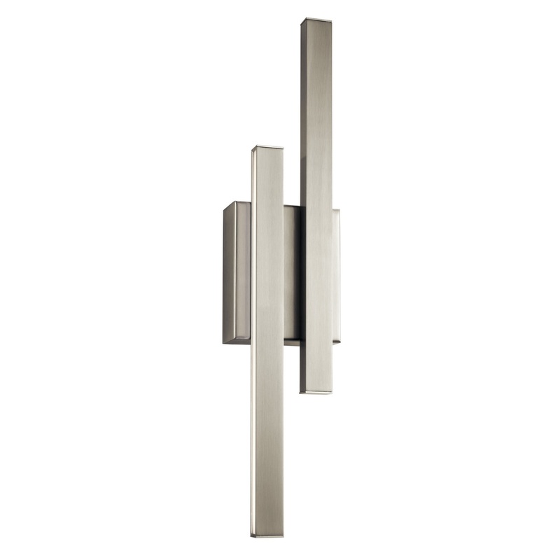Idril LED Wall Sconce in Brushed Nickel