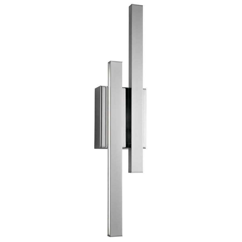 Idril LED Wall Sconce in Chrome