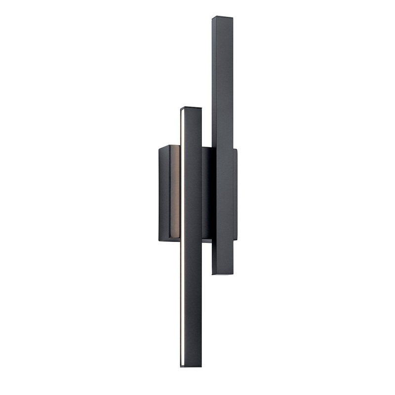Idril LED Wall Sconce in Matte Black