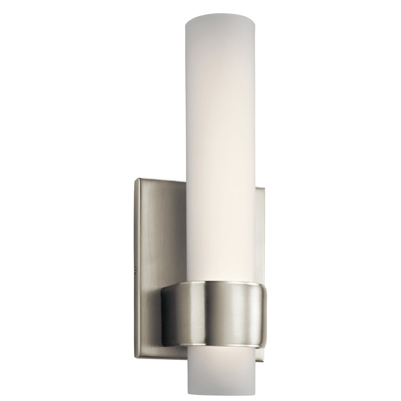 Izza LED Wall Sconce in Brushed Nickel