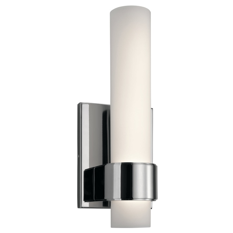 Izza LED Wall Sconce in Chrome